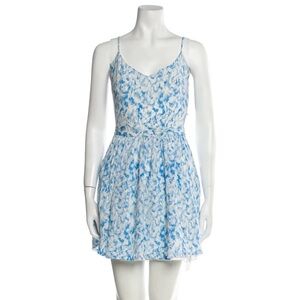 Joie Blue and White Spaghetti Strap Sundress